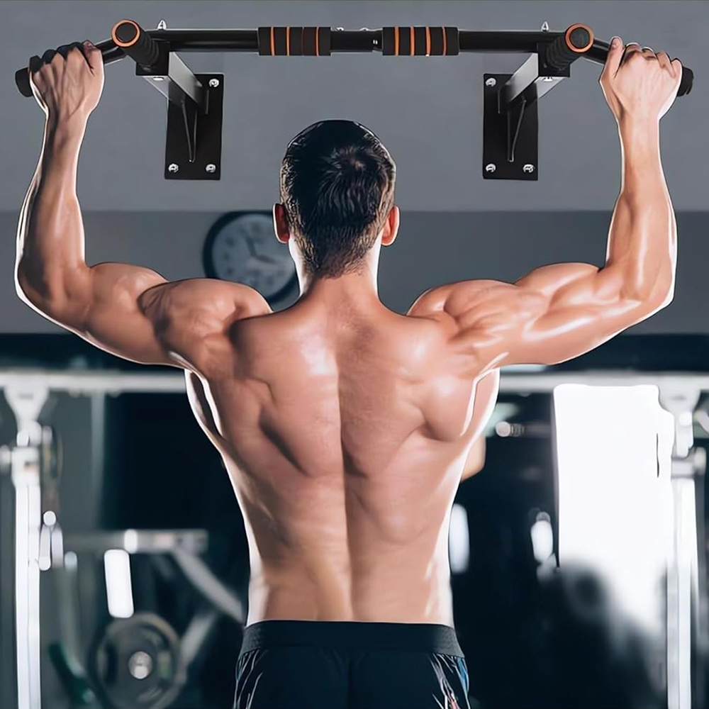Home Gym Pull Up Bar - Barra de Exercícios Ajustável em Aço
