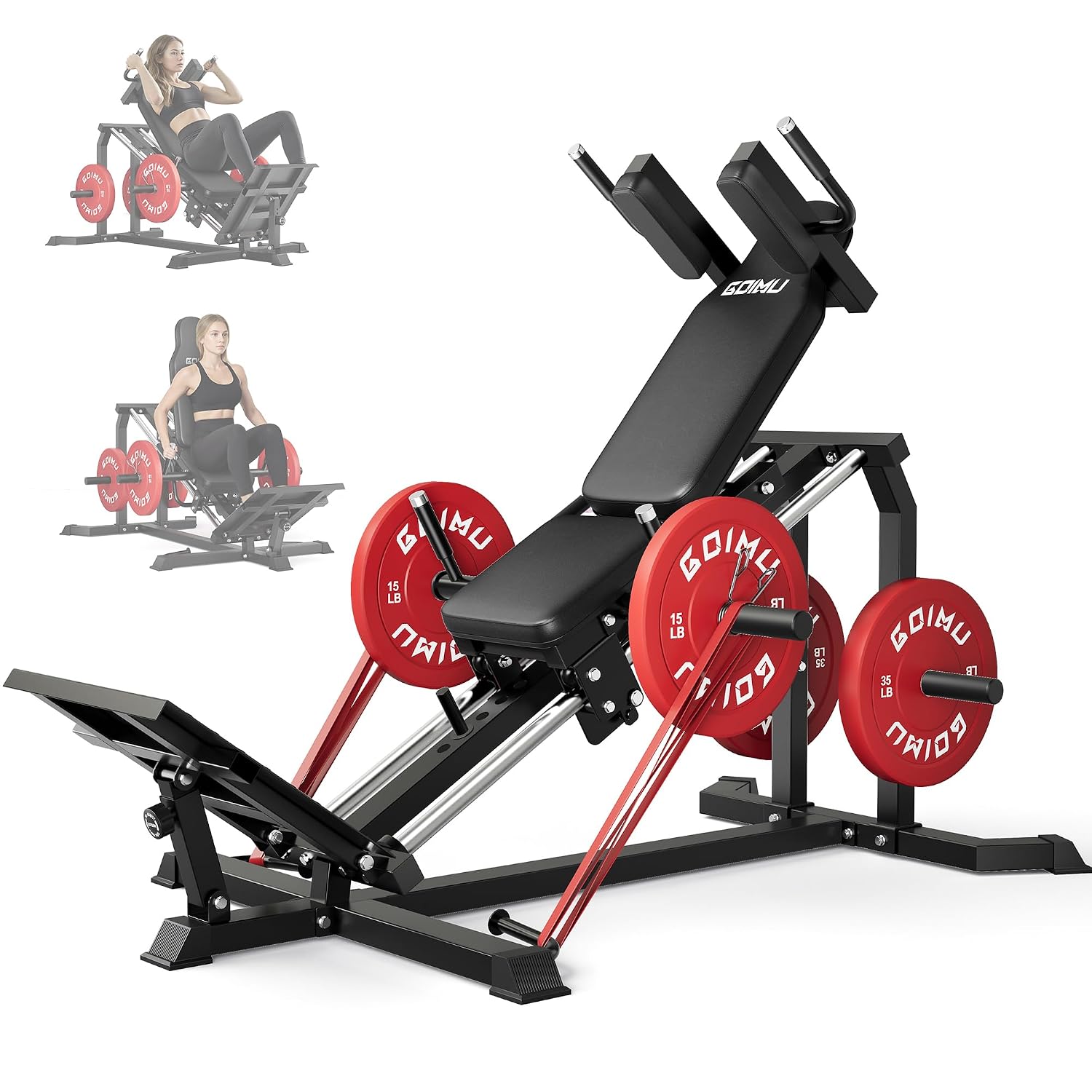 Home Gym Custom - Máquina de Leg Press e Hack