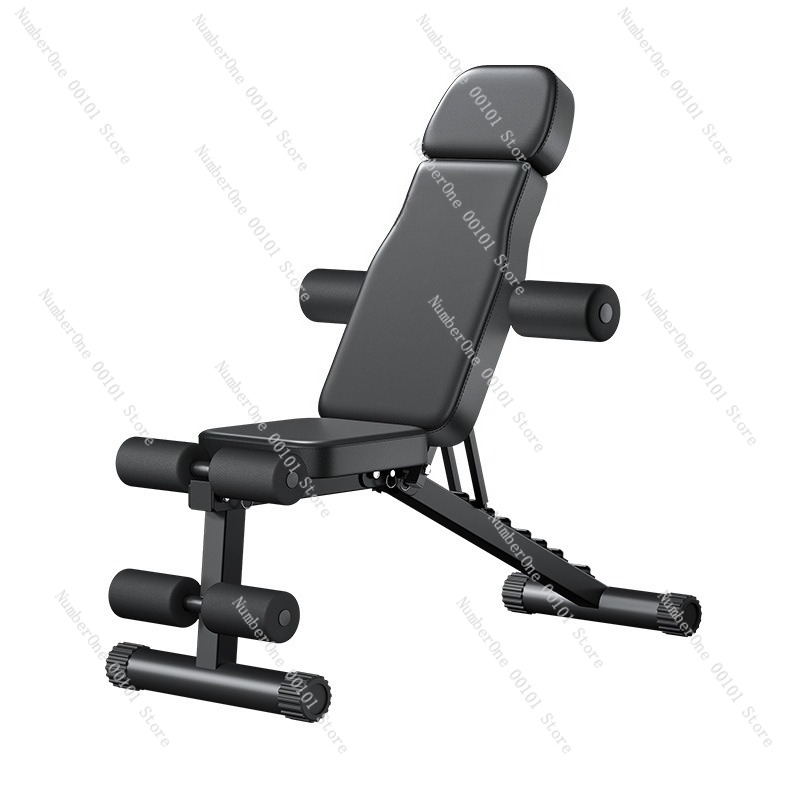 Home Gym Workout Equipment - Cadeira de Fitness com Halteres, Banco