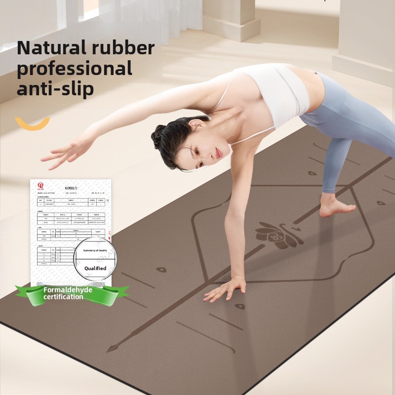 Gymnastics Mat Thick - Tapete de Yoga de Borracha PU