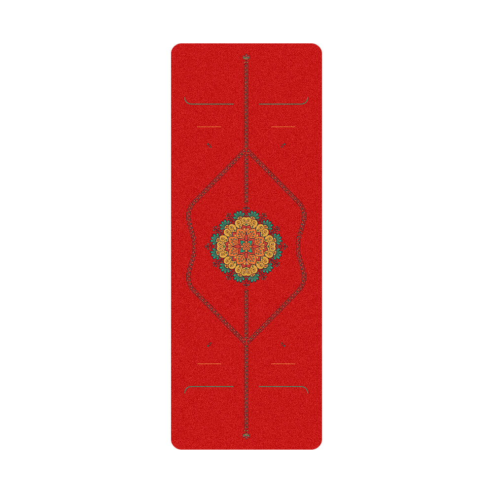Gymnastics Mat Thick - Zen Rhyme-Fosco PU Borracha Natural Yoga