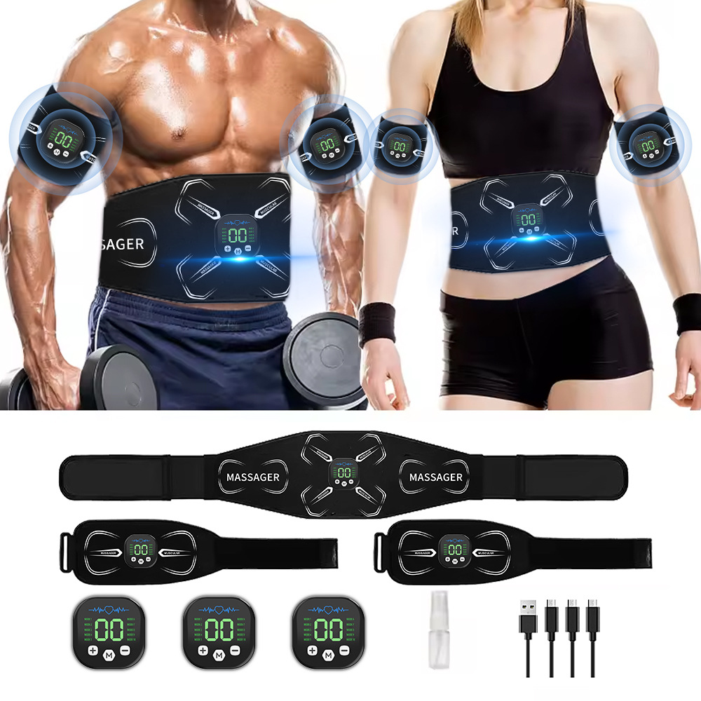 Leg Home Gym Workout - Estimulador Muscular EMS, Treinador Abdominal, Tonificador