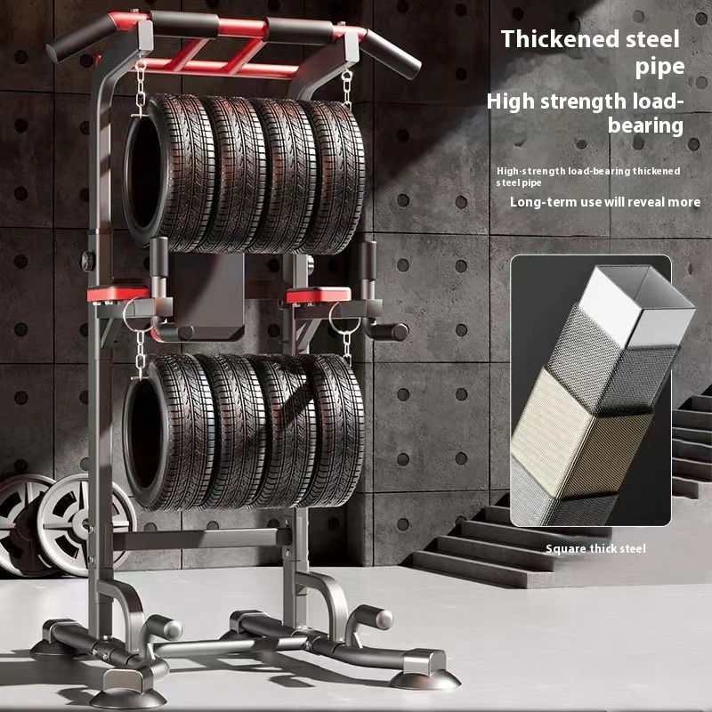 Home Gym Half Rack - Pull-up bar casa interior sem broca