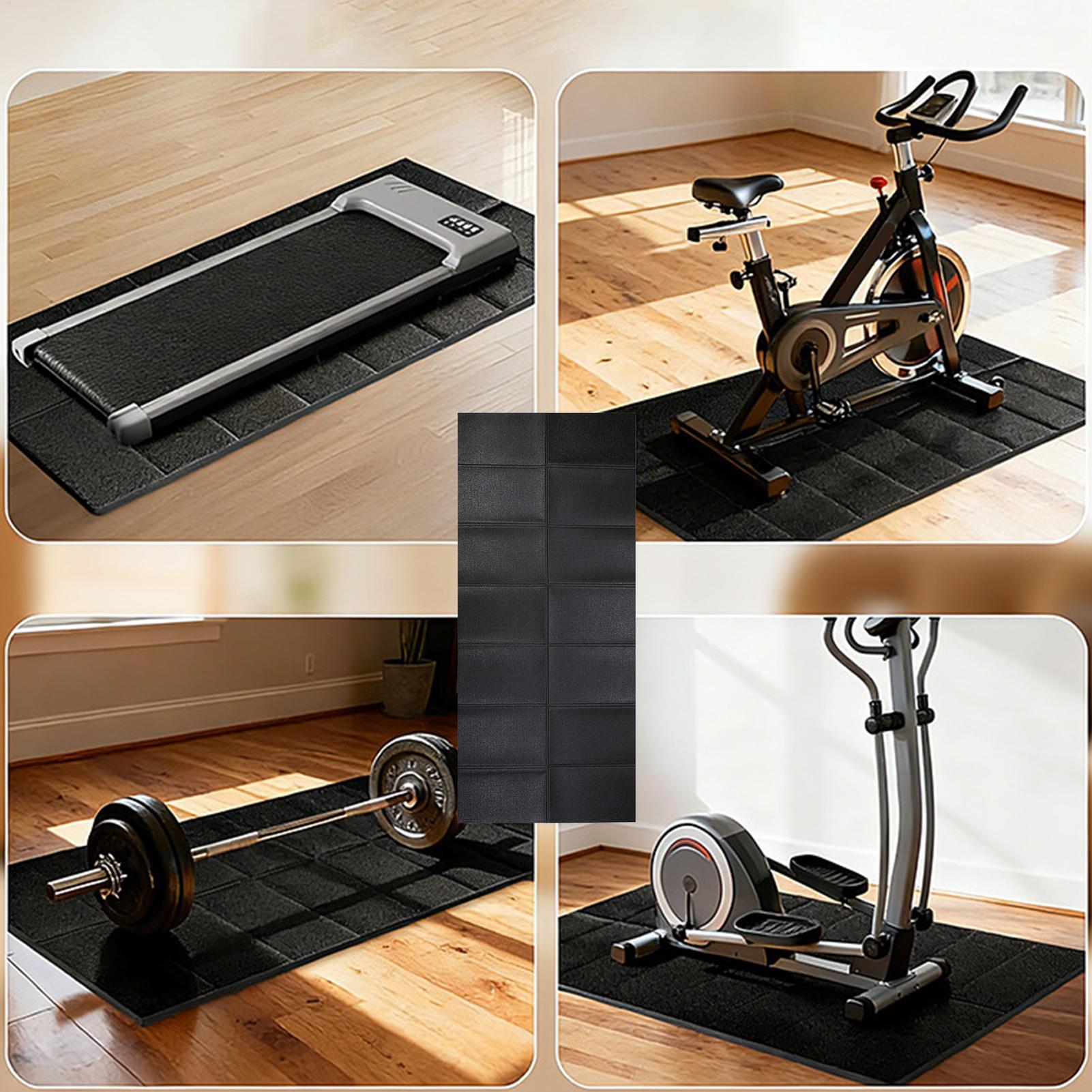 Tapete para esteira, absorvent - Home Gym Workout Equipment avaliação e preço