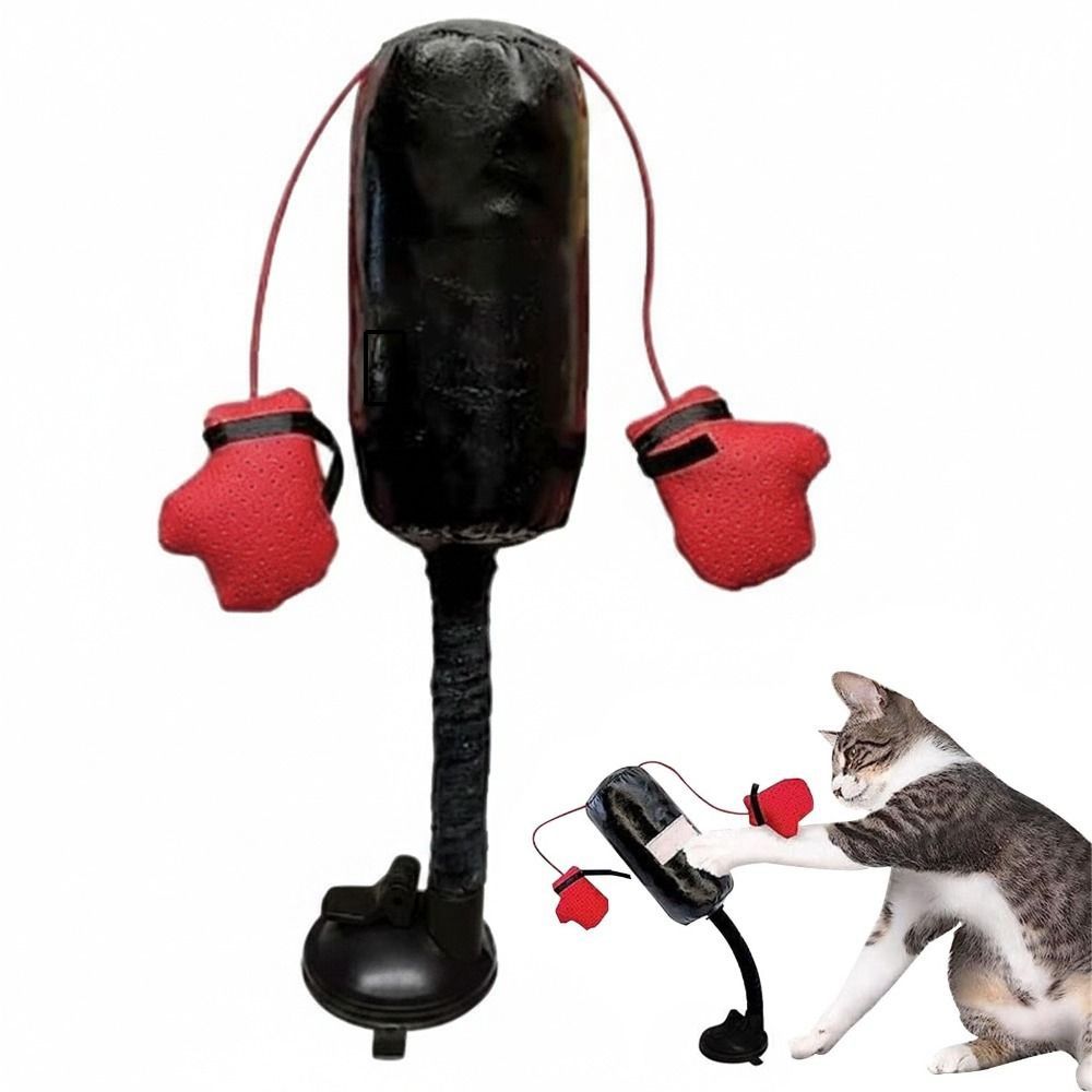 Brinquedo de Boxe para Gatos c - Boxing Bag Stand avaliação e preço