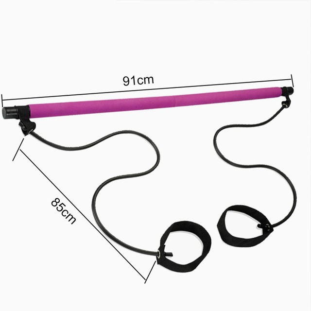 Yoga pilates bar stick, crossf - Leg Home Gym Workout avaliação e preço