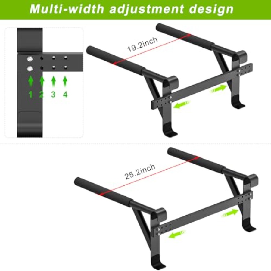 Barra de Ginástica Montada na  - Home Gym Pull Up Bar avaliação e preço