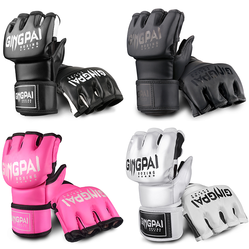 Luvas de meio dedo para homens - Boxing Bag Stand avaliação e preço