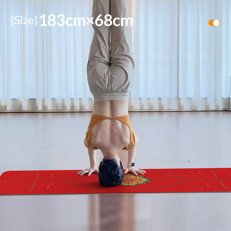Zen Rhyme-Fosco PU Borracha Na - Gymnastics Mat Thick avaliação e preço