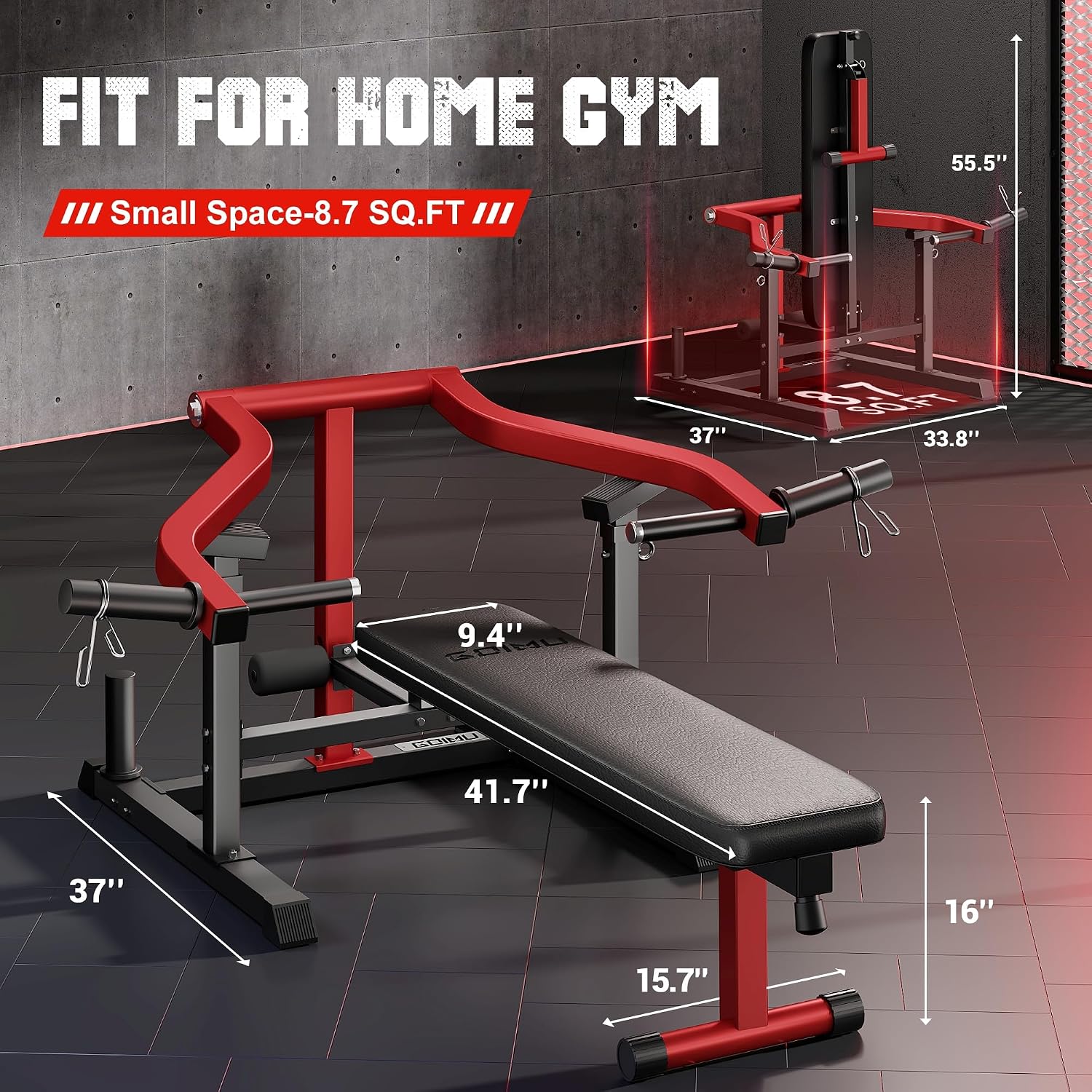 Máquina de Pressão Peitoral co - Home Gym Custom avaliação e preço