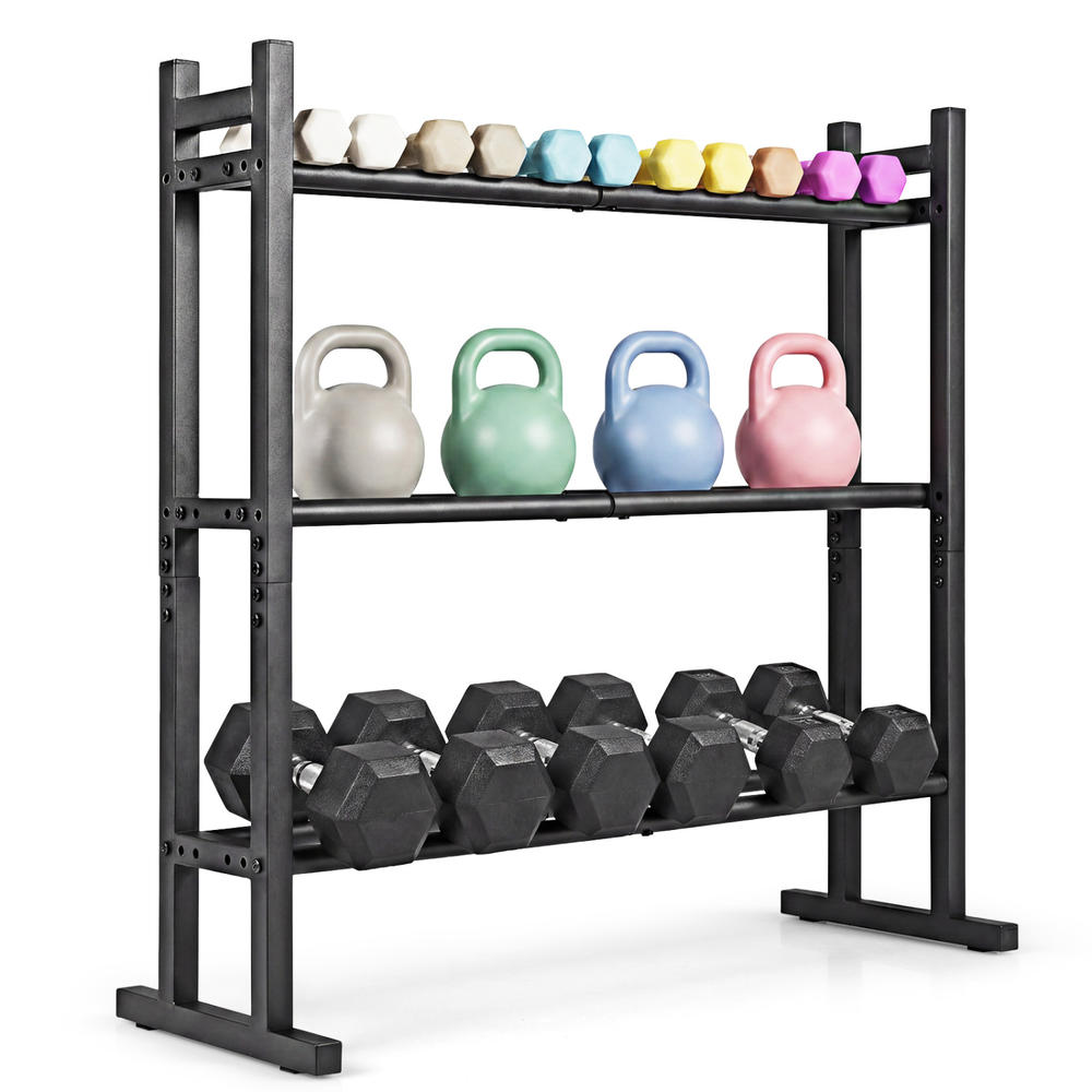 Suporte para Halteres de 3 Nív - Home Gym In Garage avaliação e preço