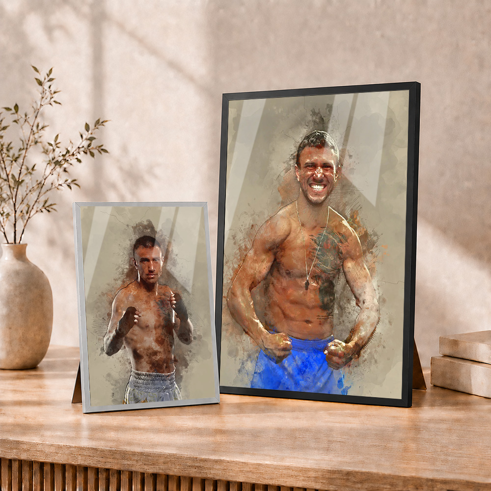 Pôster em Alumínio Emoldurado  - Home Gym Custom avaliação e preço