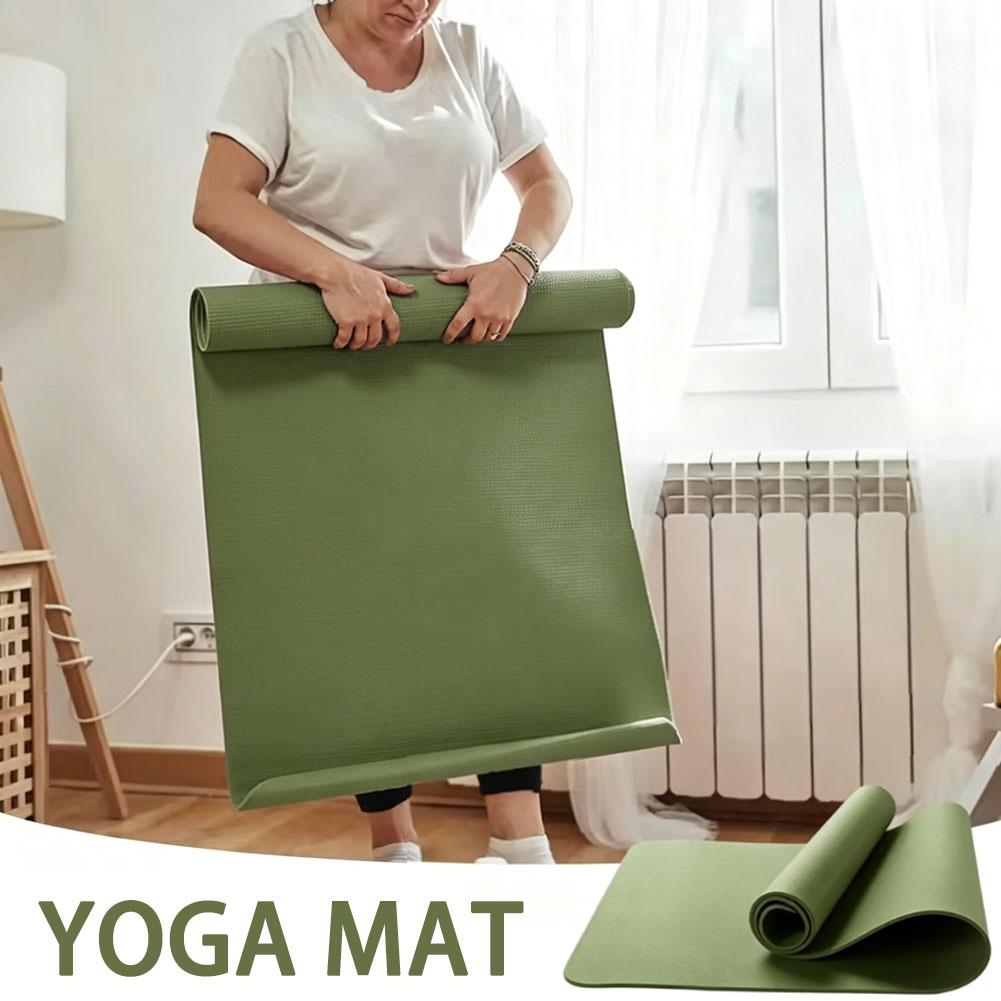 Tapete de ioga grosso antiderr - Gymnastics Mat Thick avaliação e preço