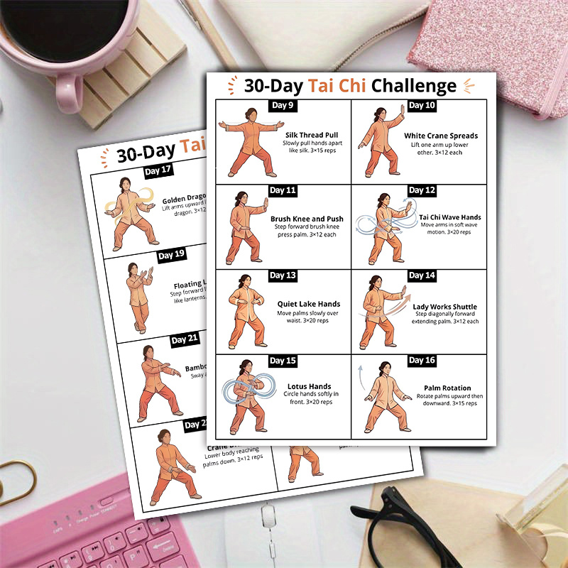 Kit com 4 Folhas de Guia de Tr - Home Gym Routine avaliação e preço