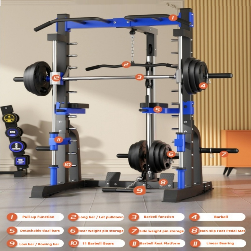 Multi-funcional casa equipamen - Home Gym Half Rack avaliação e preço