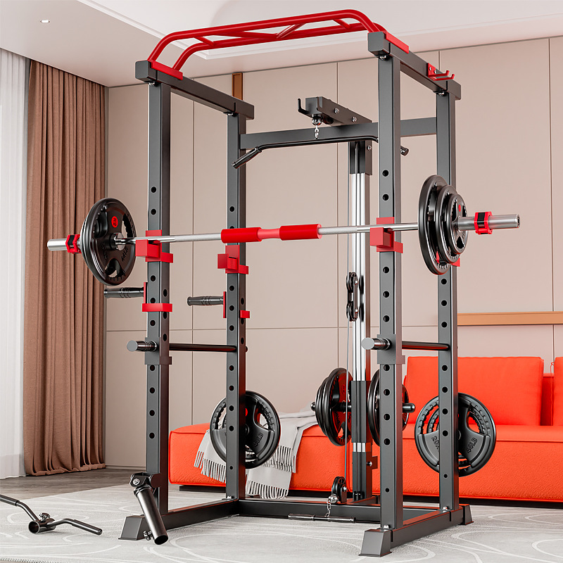 Casa agachamento rack multi-fu - Home Gym Half Rack avaliação e preço