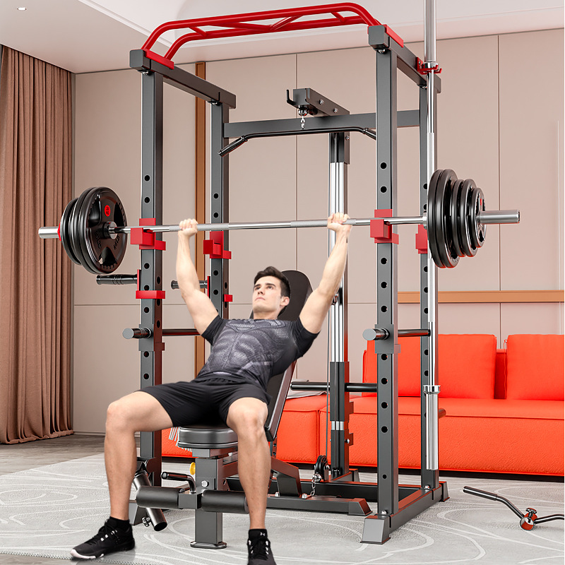 Casa agachamento rack multi-fu - Home Gym Half Rack avaliação e preço