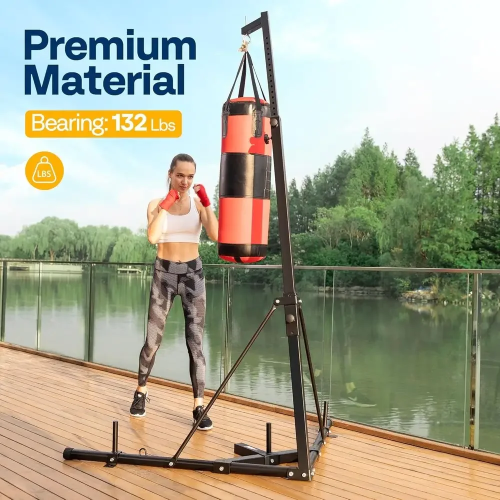 Suporte ajustável para saco de - Boxing Bag Stand avaliação e preço